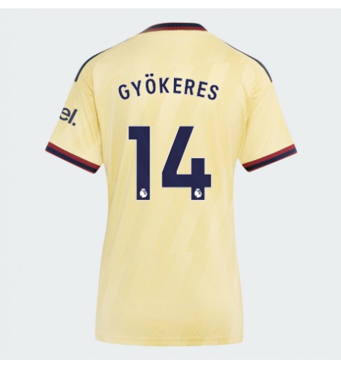 Arsenal Viktor Gyokeres #14 Alternativní Dres pro Dámské 2026-27 Krátký Rukáv Arsenal Viktor Gyokeres #14 Alternativní Dres pro Dámské 2026-27 Krátký Rukáv